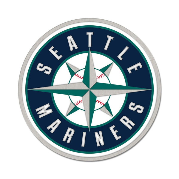 Seattle Mariners Collector Enamel Pin Jewelry Card