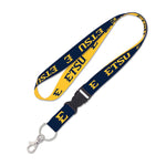 East Tennessee State Buccaneers Lanyard w/detachable buckle 1"