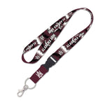 Alabama A&M Bulldogs TIE DYE Lanyard w/detachable buckle 1"