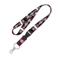 Alabama A&M Bulldogs TIE DYE Lanyard w/detachable buckle 1"