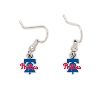 Philadelphia Phillies Earrings Jewelry Card
