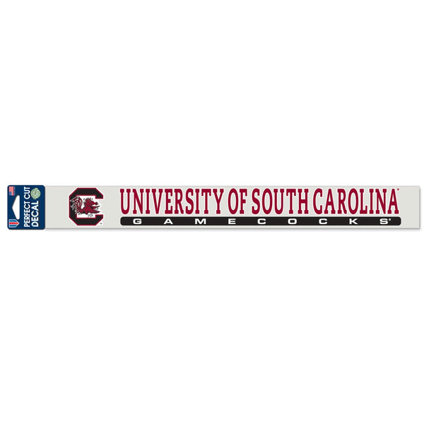 South Carolina Gamecocks Perfect Cut Decals 2" x 17"