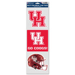 Wholesale-Houston Cougars Fan Decals 3.75" x 12"