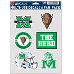 Marshall Thundering Herd /College Vault Multi Use 6 Fan Pack