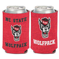 Wholesale-NC State Wolfpack TEAM HEATHERED COLORED Can Cooler 12 oz.