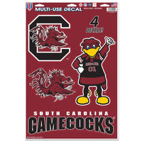 South Carolina Gamecocks Multi-Use Decal 11" x 17"