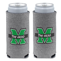 Marshall Thundering Herd 12 oz Slim Can Cooler