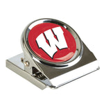 Wholesale-Wisconsin Badgers Metal Magnet Clip