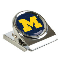 Michigan Wolverines Metal Magnet Clip