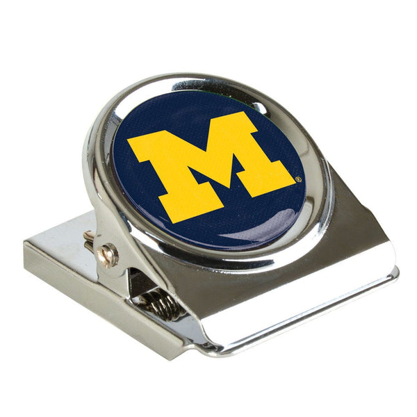 Michigan Wolverines Metal Magnet Clip
