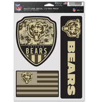 Chicago Bears Standard Multi Use 3 Fan Pack