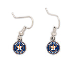 Houston Astros Earrings Jewelry Card
