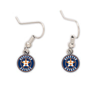 Houston Astros Earrings Jewelry Card