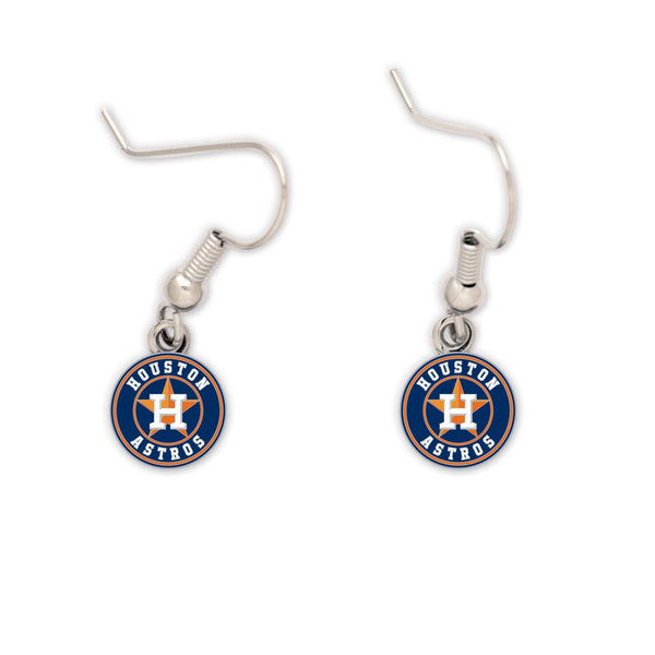 Houston Astros Earrings Jewelry Card