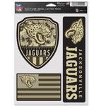 Jacksonville Jaguars Standard Multi Use 3 Fan Pack