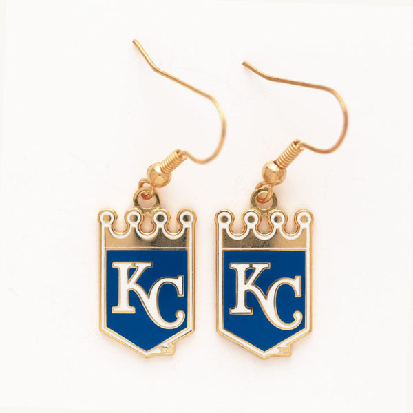 Kansas City Royals Earrings Jewelry Card