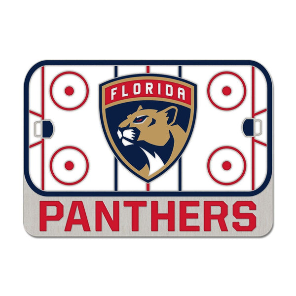 Florida Panthers RINK Collector Enamel Pin Jewelry Card