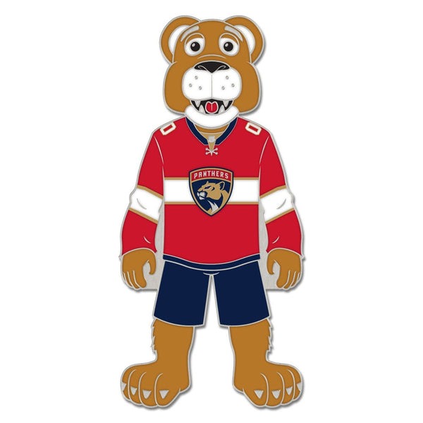 Florida Panthers mascot Collector Enamel Pin Jewelry Card