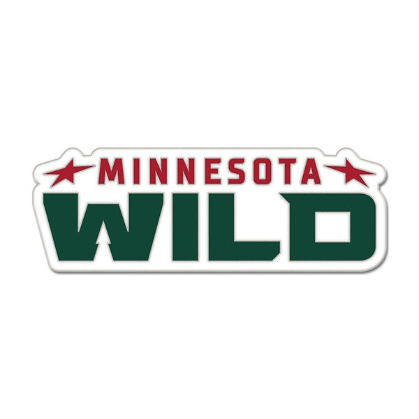 Minnesota Wild Collector Enamel Pin Jewelry Card