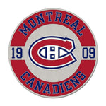 Montreal Canadiens ROUND EST Collector Enamel Pin Jewelry Card