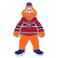 Montreal Canadiens mascot Collector Enamel Pin Jewelry Card