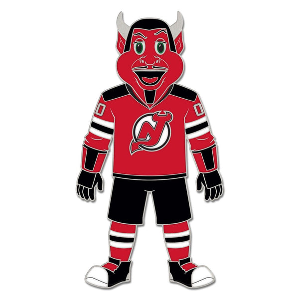 New Jersey Devils mascot Collector Enamel Pin Jewelry Card