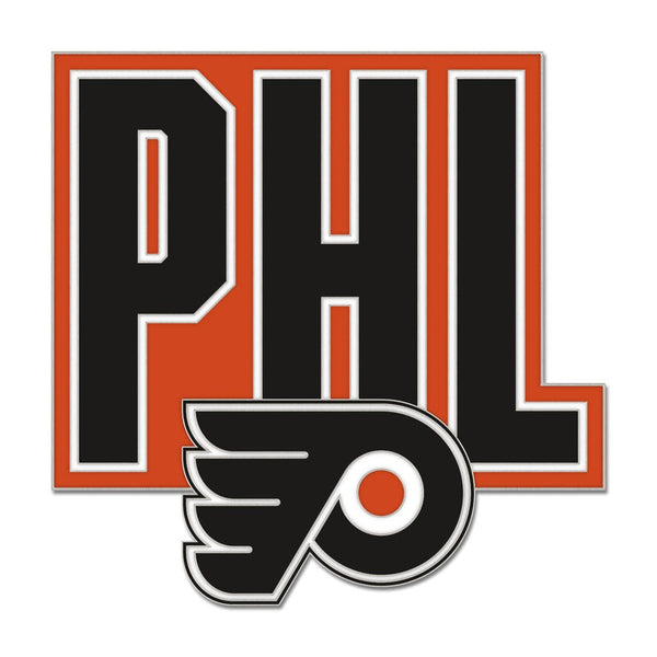 Philadelphia Flyers Collector Enamel Pin Jewelry Card