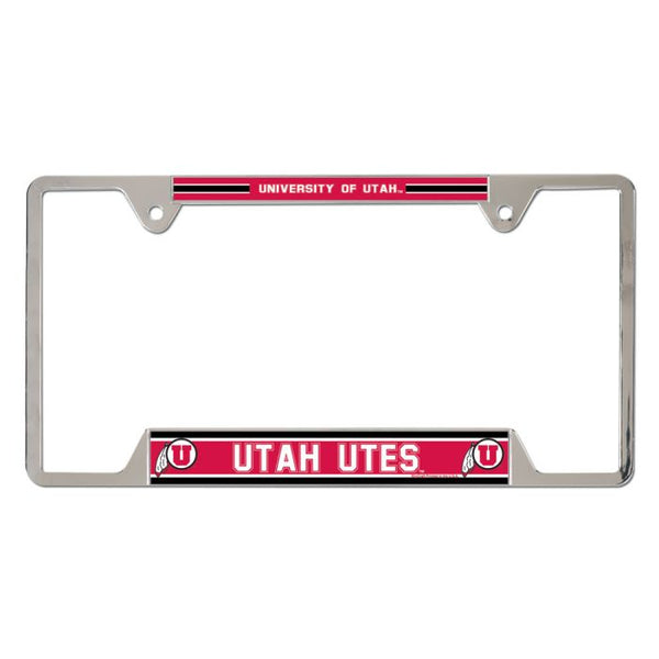 Wholesale-Utah Utes Metal License Plate Frame