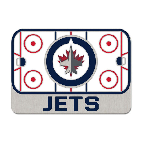 Winnipeg Jets RINK Collector Enamel Pin Jewelry Card