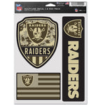 Las Vegas Raiders Standard Multi Use 3 Fan Pack