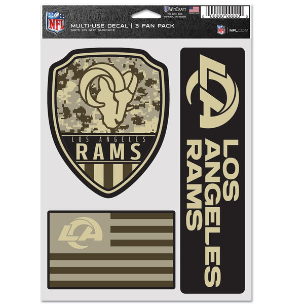 Los Angeles Rams Standard Multi Use 3 Fan Pack