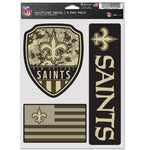 New Orleans Saints Standard Multi Use 3 Fan Pack