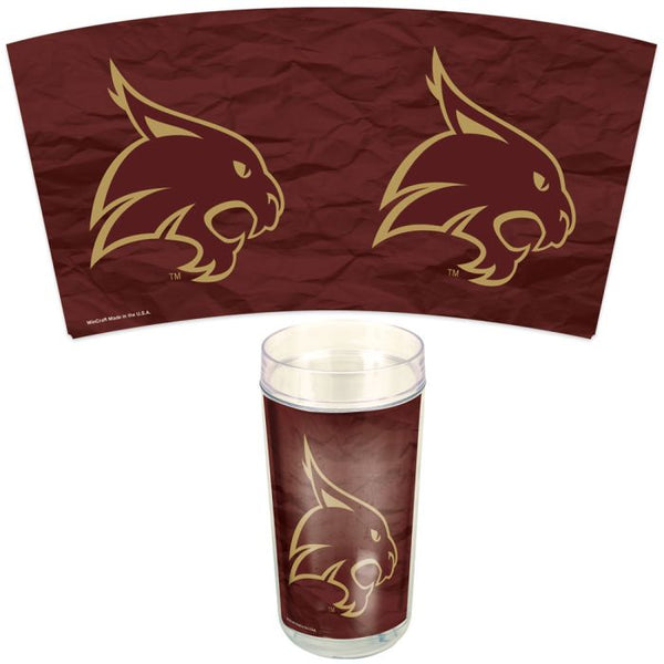 Wholesale-Texas State Bobcats Tumbler 24 oz