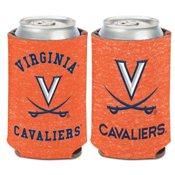 Wholesale-Virginia Cavaliers TEAM COLOR HEATHER Can Cooler 12 oz.