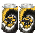 Wholesale-Southern Miss Golden Eagles TIE DYE Can Cooler 12 oz.