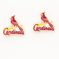 St. Louis Cardinals Earrings Jewelry Card