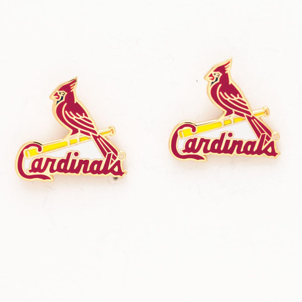 St. Louis Cardinals Earrings Jewelry Card