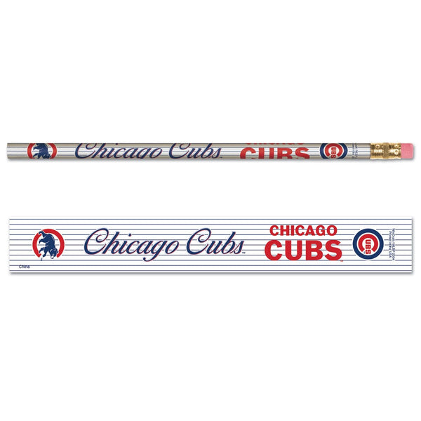 Chicago Cubs Pencil 6-pack