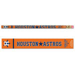 Houston Astros Pencil 6-pack
