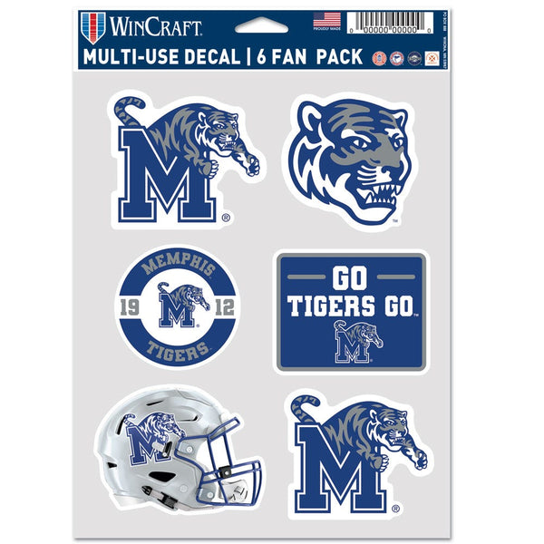 Memphis Tigers Multi Use 6 FAN PACK