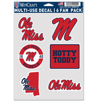 Ole Miss Rebels Multi Use 6 FAN PACK