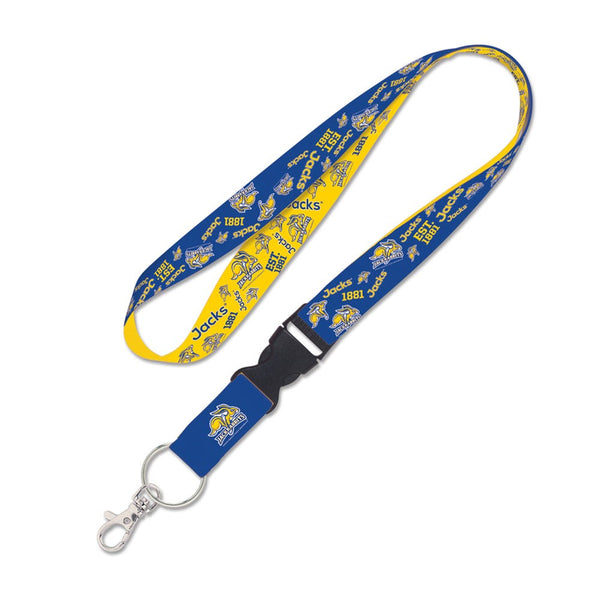South Dakota State Jackrabbits SCATTER Lanyard w/detachable buckle 1"