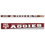Texas A&M Aggies Pencil 6-pack