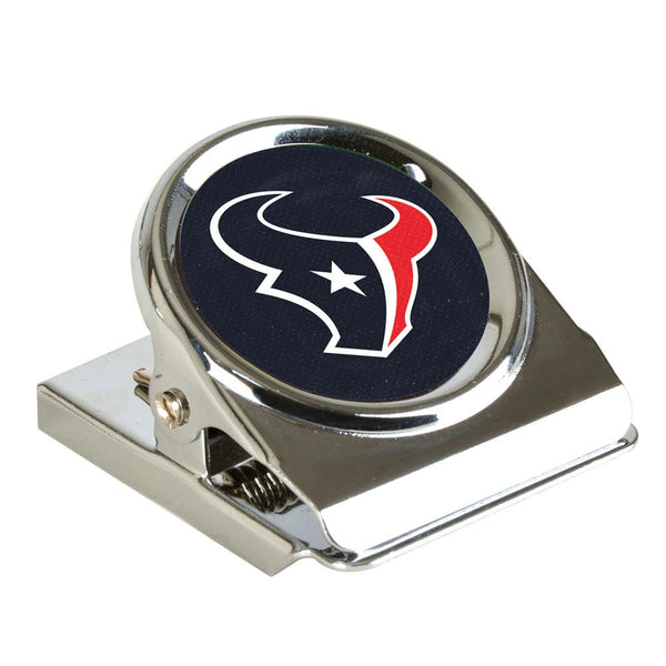 Houston Texans Metal Magnet Clip