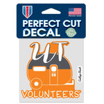 Wholesale-Tennessee Volunteers /College Vault Perfect Cut Color Decal 4" x 4"