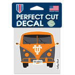 Wholesale-Tennessee Volunteers /College Vault Perfect Cut Color Decal 4" x 4"