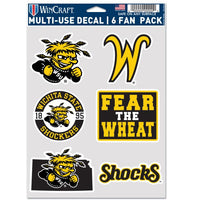 Wholesale-Wichita State Shockers Multi Use 6 FAN PACK