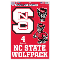 Wholesale-NC State Wolfpack Multi-Use Decal 11" x 17"