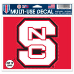 Wholesale-NC State Wolfpack Multi-Use Decal - cut to logo 5" x 6"