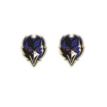 Baltimore Ravens Earrings Jewelry Card